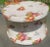 Shabby Chic 1950s Vintage Floral Quilted Hat Box with Clear Perimeter For Sale - Image 3 of 6
