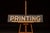 Early Smaltz “Printing” Trade Sign For Sale - Image 11 of 11