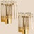 Brass and Glass Wall Light from Hillebrand, Germany, 1960s For Sale - Image 3 of 8