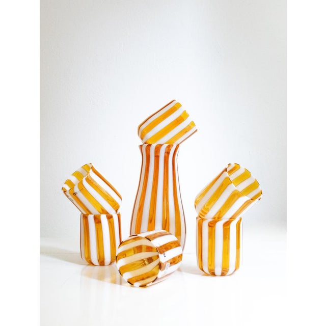 2000 - 2009 Scaramacai Drinking Glasses by Nicola Moretti, 2000s, Set of 7 For Sale - Image 5 of 18