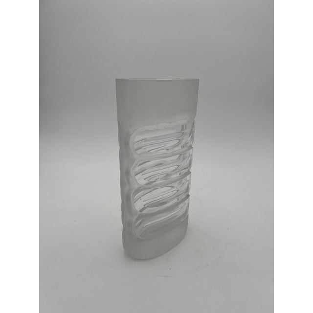 Mid-Century Glass Vase from Peill & Puzzler, Germany, 1970s, in Good conditions. Designed 1970 to 1979 This piece has an...