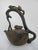 Chinese Yixing Zisha Clay Peach Branch Teapot With Cicada Finial Lid For Sale - Image 12 of 15