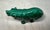 High Quality Hand Carved Green Malachite Hard Stone Bear Sculpture Statue Figure For Sale In New York - Image 6 of 8