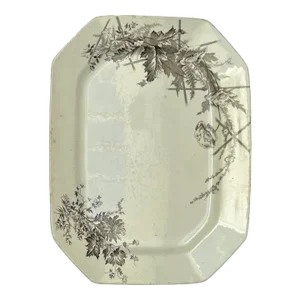 Burgess & Leigh Middleport "Poppy" Serving Tray, C. 1889/1890