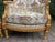Late20C French Artisan Louis XVI Gold Beech Bergère Pair For Sale - Image 6 of 13