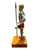 Metal Vintage Don Quixote Sculpture in Metal Armor For Sale - Image 7 of 14