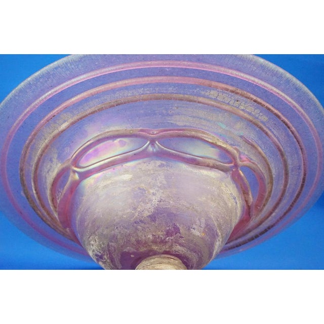 Iridescent Pink Murano Glass Vase from Seguso, 1900s For Sale - Image 15 of 18