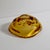 Glass Dimpled Amber Murano Glass Bowl by Galliano Ferro, Italy, 1960s For Sale - Image 7 of 11