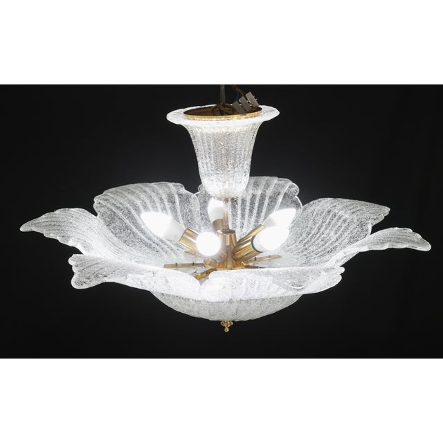 1980s Honolulu, Midcentury Italian Murano Glass Pendant For Sale - Image 6 of 9
