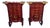 Mid 20th Century Asian Apothecary Cabinets a Pair For Sale