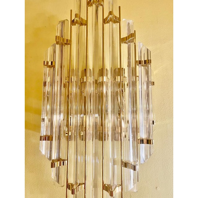 Murano Glass Wall Light from Venini, Italy, 1980s For Sale - Image 6 of 7