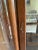 Antique Curved Glass Mirrored Back Curio Cabinet on Claw Feet For Sale - Image 4 of 12