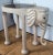 Marge Carson Elephant Rolling Bar Cart For Sale - Image 4 of 12