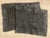 Black Victorian Floral Embroidered Beaded Lace TulleTaffeta Throw / Table Runner For Sale - Image 8 of 8