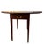 Late 20th Century, Hepplewhite Style Mahogany Pembroke, Folding Side Table For Sale - Image 6 of 14