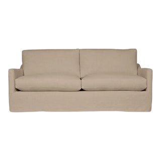 Moss Home Megan Sofa 96"W, Safari Flax For Sale