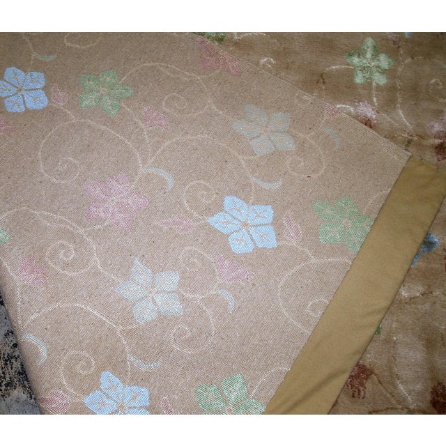 1980s, on Hold Handmade Vintage Tibetan Modern Rug With Silk 9.1' X 13.6' For Sale In New York - Image 6 of 11