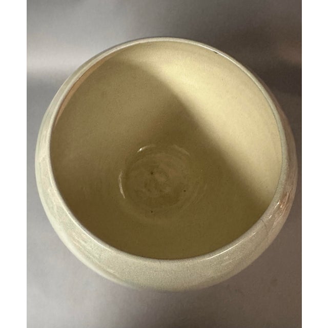 1900s Weller Etna Hand Painted Floral Decorated Art Pottery Jardiniere For Sale - Image 10 of 12