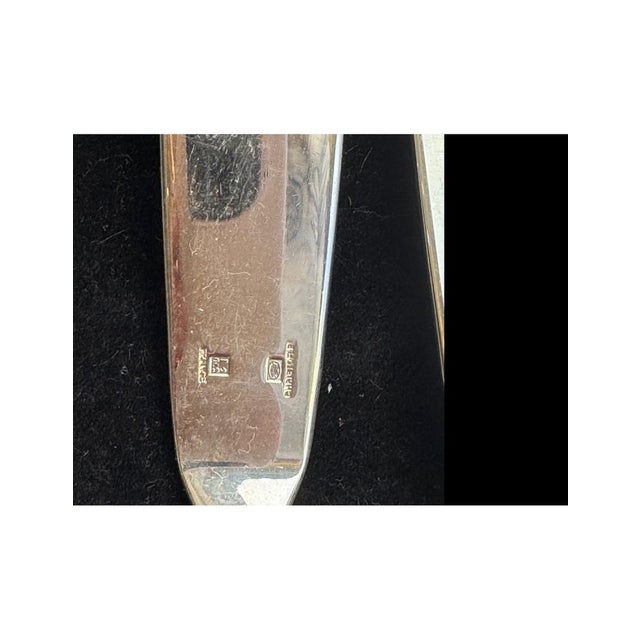 Maroon Talisman Sienna Cutlery Set from Christofle, Set of 96 For Sale - Image 8 of 13