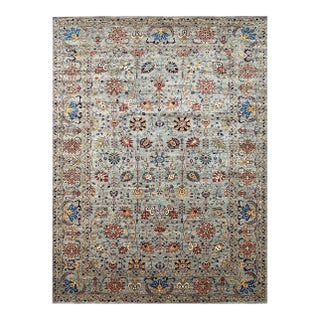 Handwoven Persian Tribal Area Rug 10x13 For Sale
