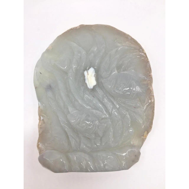 Chinese Agate Fish Statue For Sale - Image 3 of 9