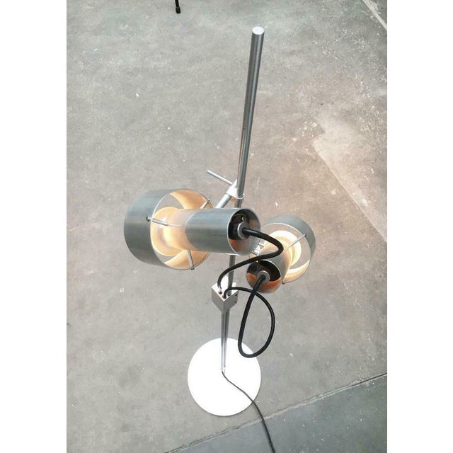 Silver Mid-Century FA2 Floor Lamp by Peter Nelson for Architectural Lighting Company, England, 1960s For Sale - Image 8 of 18