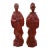 Early 20th Century MCM Emperor and Empress With Child Quan Yin Statues For Sale