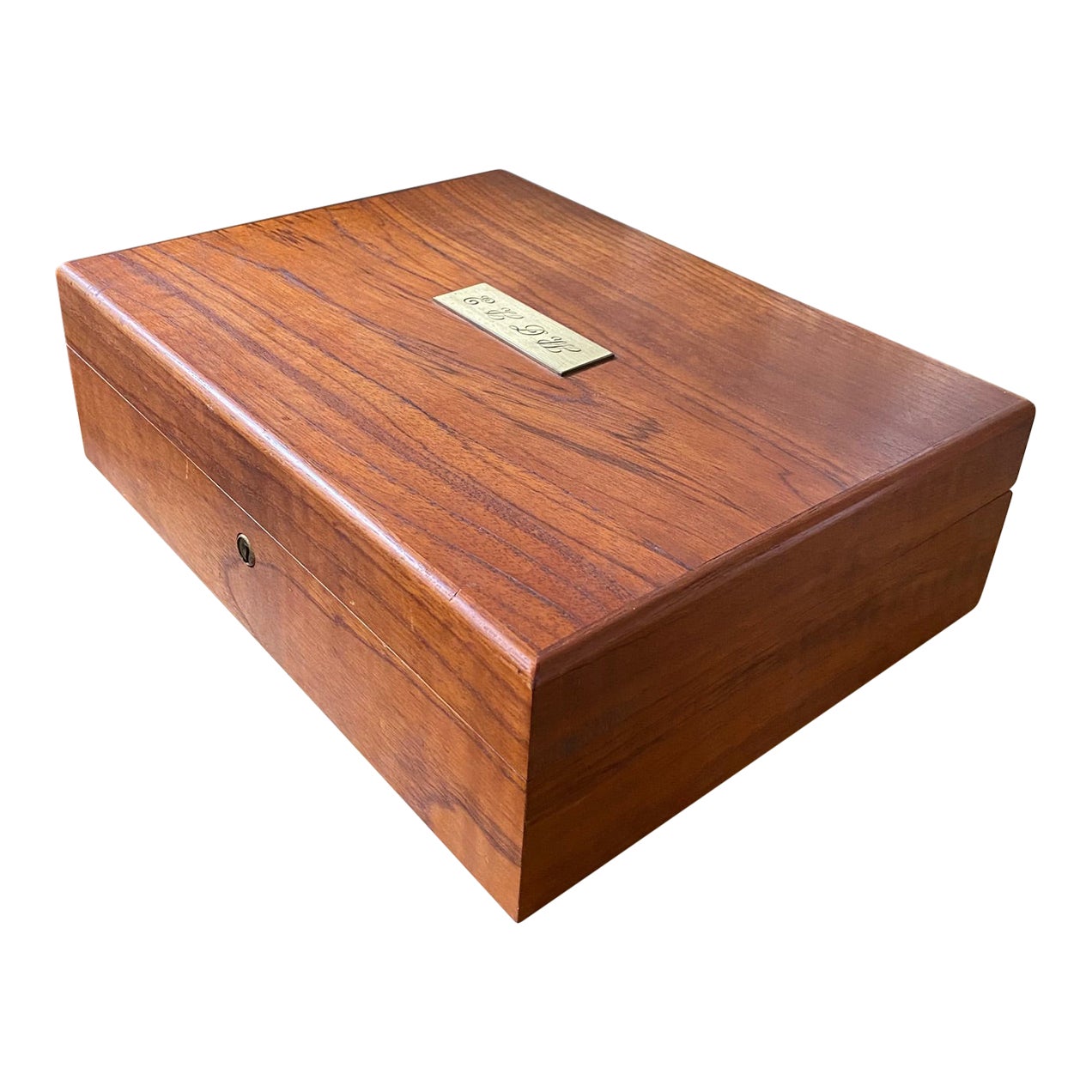Vintage Brazilian Rosewood Humidor Box by Dunhill Chairish