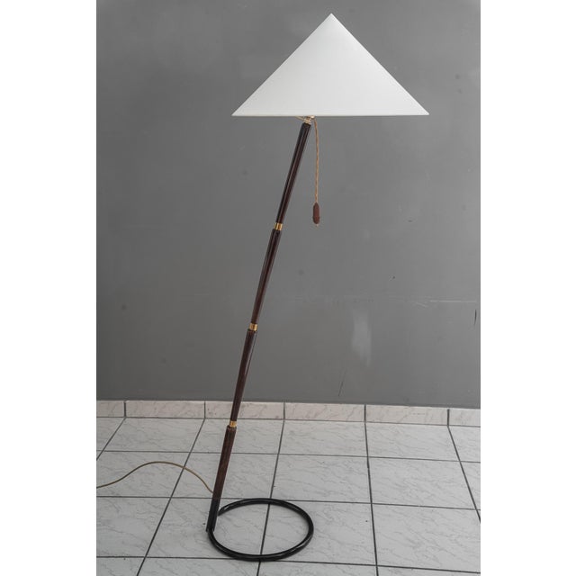 Mid-Century Modern Floor Lamp from Rupert Nikoll, Vienna, 1950s For Sale - Image 3 of 18