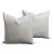 Contemporary Maison De Vacances Parisian Designer Linen Pillows - a Pair For Sale