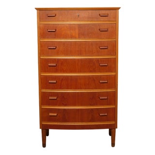 Vintage Danish Teak Chest of Drawers For Sale