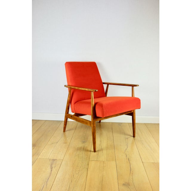 Orange Lis Lounge Chair by Henryk Lis, 1970s For Sale - Image 13 of 13