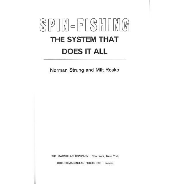 STRUNG, Norman and ROSKO, Milt [339] pp. The Macmillan Company 1973 9 1/2" x 6 1/4" w/ ex-libris bookplate Roy D. Chapin...