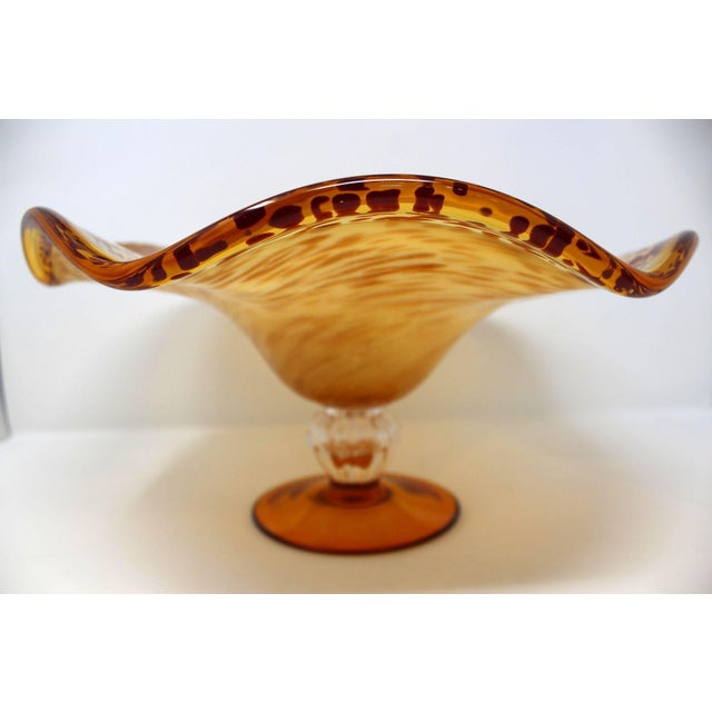 Price reduced $200. Now only $295! Lovely centerpiece with beautiful coloring. Still retains White Cristal sticker from...