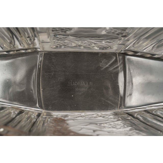 René Lalique, Pan Vase, 1937, Pressed Glass For Sale - Image 8 of 10