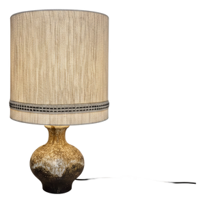 Mid-Century Modern Ceramic Table Lamp, Czechoslovakia, 1960s