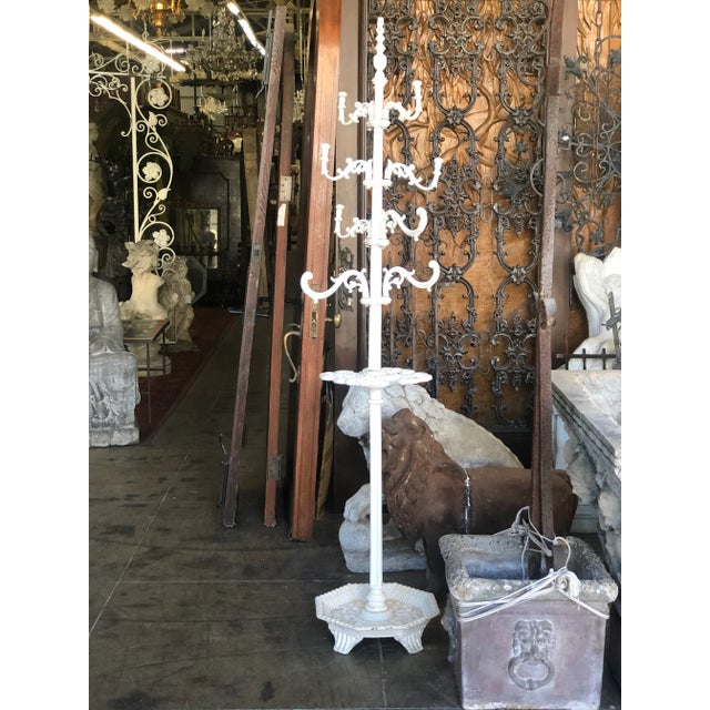 Victorian Original 1920’s Coat and Hat Hook For Sale - Image 3 of 9