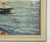 French Framed Oil Painting of Seaside Village by Maurice Barle For Sale - Image 9 of 13