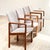 Mid-Century Modern Vintage Teak Armchairs from Dyrlund, Set of 4 For Sale - Image 3 of 10