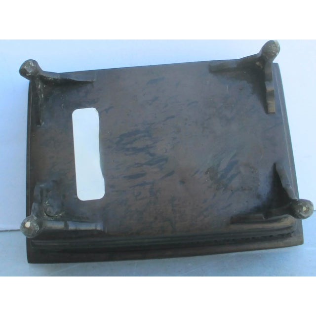 Early 20th Century Japanese Bronze Bonsai Tree Stand For Sale - Image 5 of 8