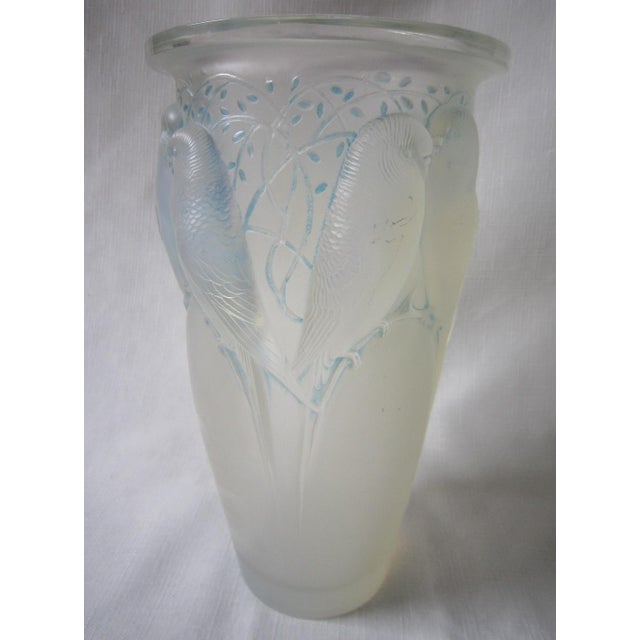 1924 Rene Lalique "Ceylan" Vase, Signed and Numbered For Sale - Image 13 of 13