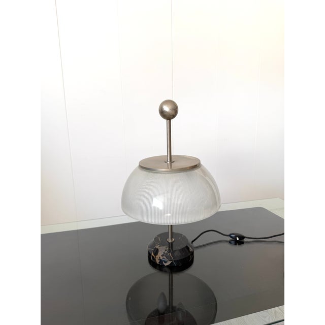 Glass Alfa Table Lamp by Artemide for Sergio Mazza, 1959 For Sale - Image 7 of 12