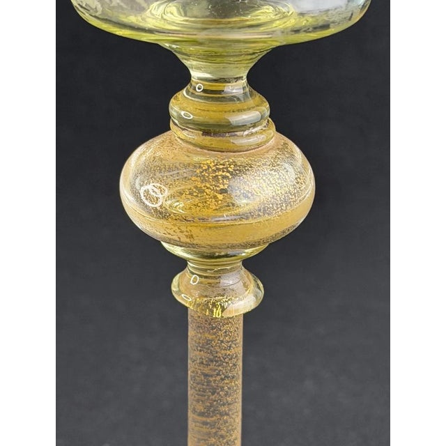 Glass Antique Bohemian Hand-Blown Engraved Goblet with Hunter and Horse, 1830s For Sale - Image 7 of 14