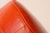 Mid-Century Modern Orange Pouf / Foot Stool / Ottoman For Sale - Image 14 of 16
