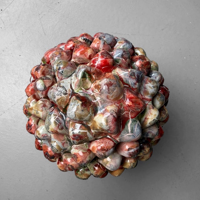 Ceramic Pigne Portafortuna by Gennaro Condurso, Italy, 2010s, Set of 2 For Sale - Image 11 of 12