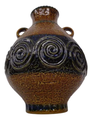 Large Pop Art Ceramic Vase from Jasba, 1970s