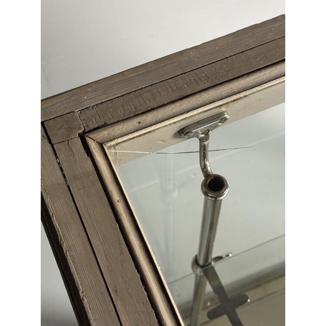 French Display Cabinet in Grey, 1900s For Sale - Image 15 of 18