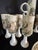 1990s Jana Kozon Kausalik 9 Piece Wheel Tossed Glazed Pottery Drink Set For Sale - Image 4 of 9