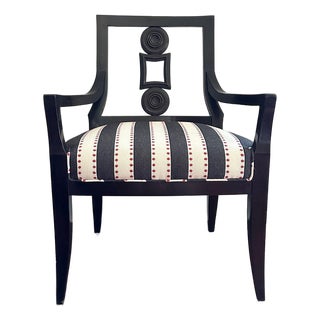 Pair of "Vienna" Armchairs by Baker for the Laura Kirar Collection For Sale