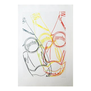 1999 Andy Warhol Print Perrier 4 Pop Art For Sale